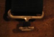 Washers on buckle tongue