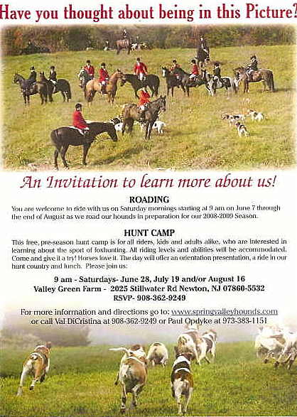 hunt flyer