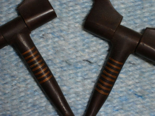 Sweat iron snaffle with copper inserts
